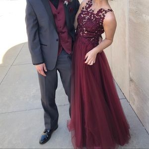 Maroon Prom Dress!